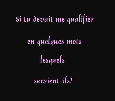 a vous de juger